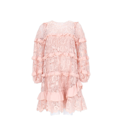 MAYFEYR - N°21 - Lace Dress With Ruffles - H02149054163