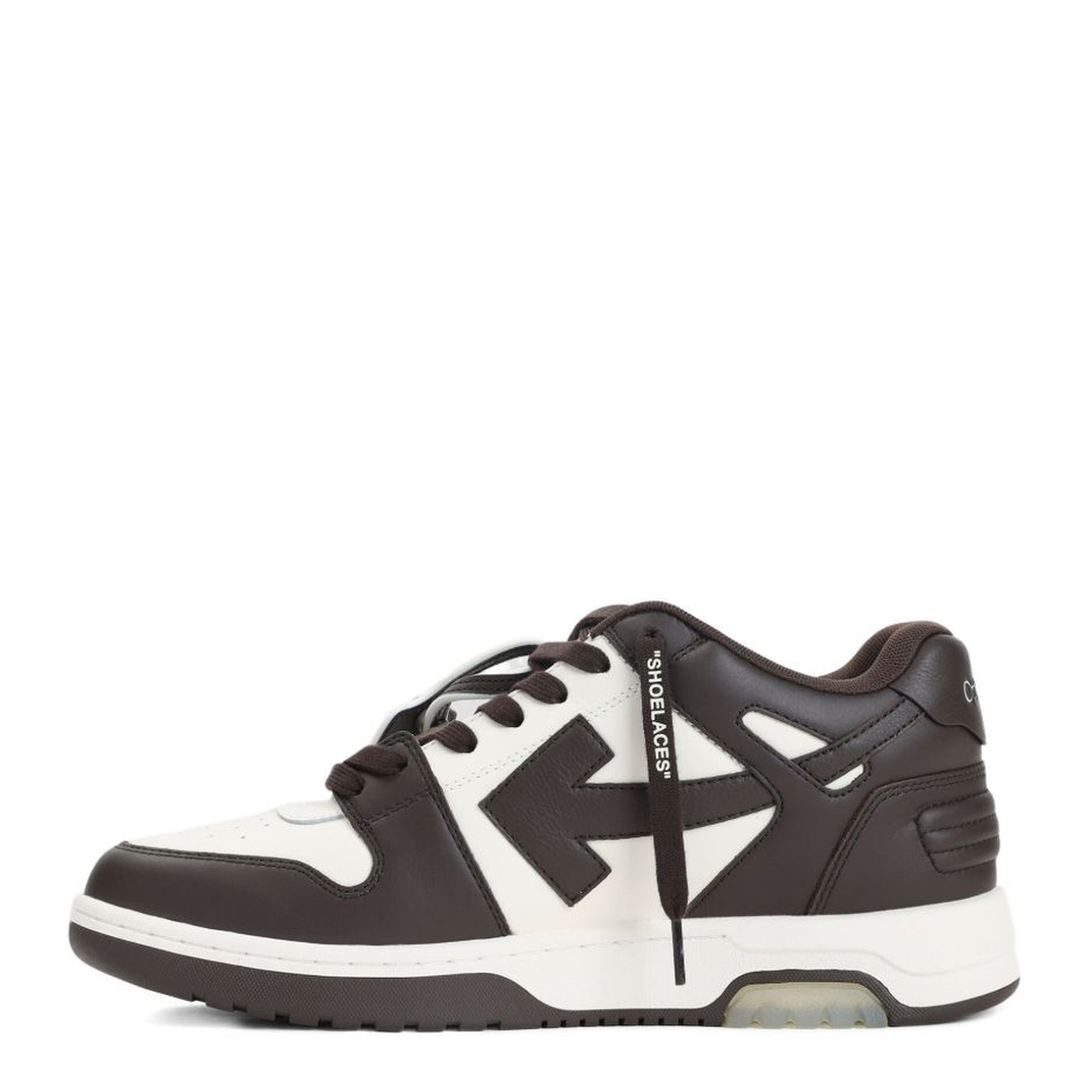 Out Of Office OOO Low Tops Chocolate White