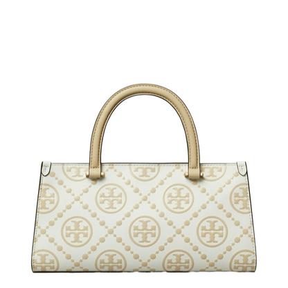 Contrast Embossed E/W Small Tote