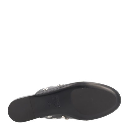 MAYFEYR - PREMIATA - Leather Slipper With Studs - M7329GOTEBNERO