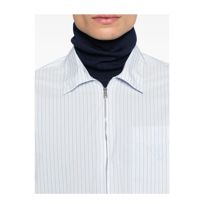 MAYFEYR - Prada - Striped Shirt With Full Zip - SC855SOOO189HF0W81