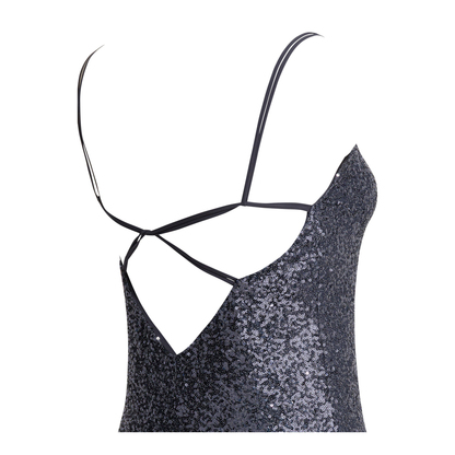 MAYFEYR - Semper - Long Sequined Dress - 42584404PIOMBO