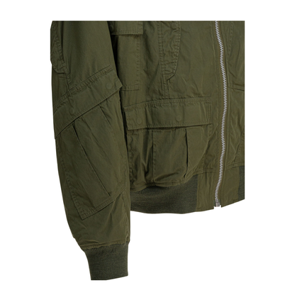 MAYFEYR -  - Cotton And Nylon Bomber Jacket - WPJ902W251KHAKI