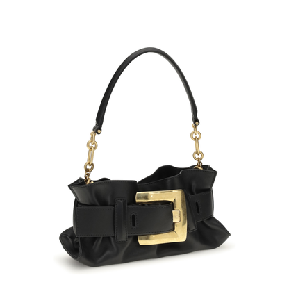 MAYFEYR - Balmain - Mini Anthem Bag In Calfskin Leather - GN0AE994LSAX0PA