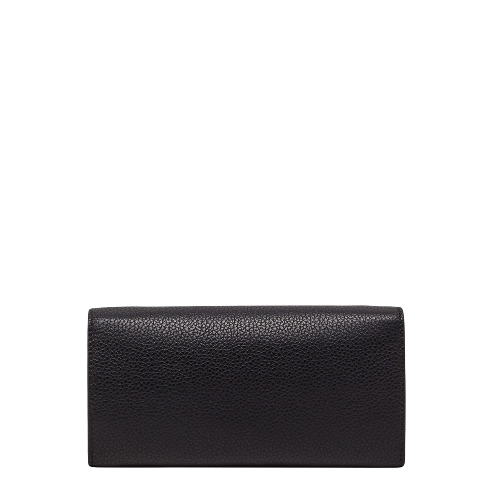 Leather Wallet with Iconic Gancini Detail
