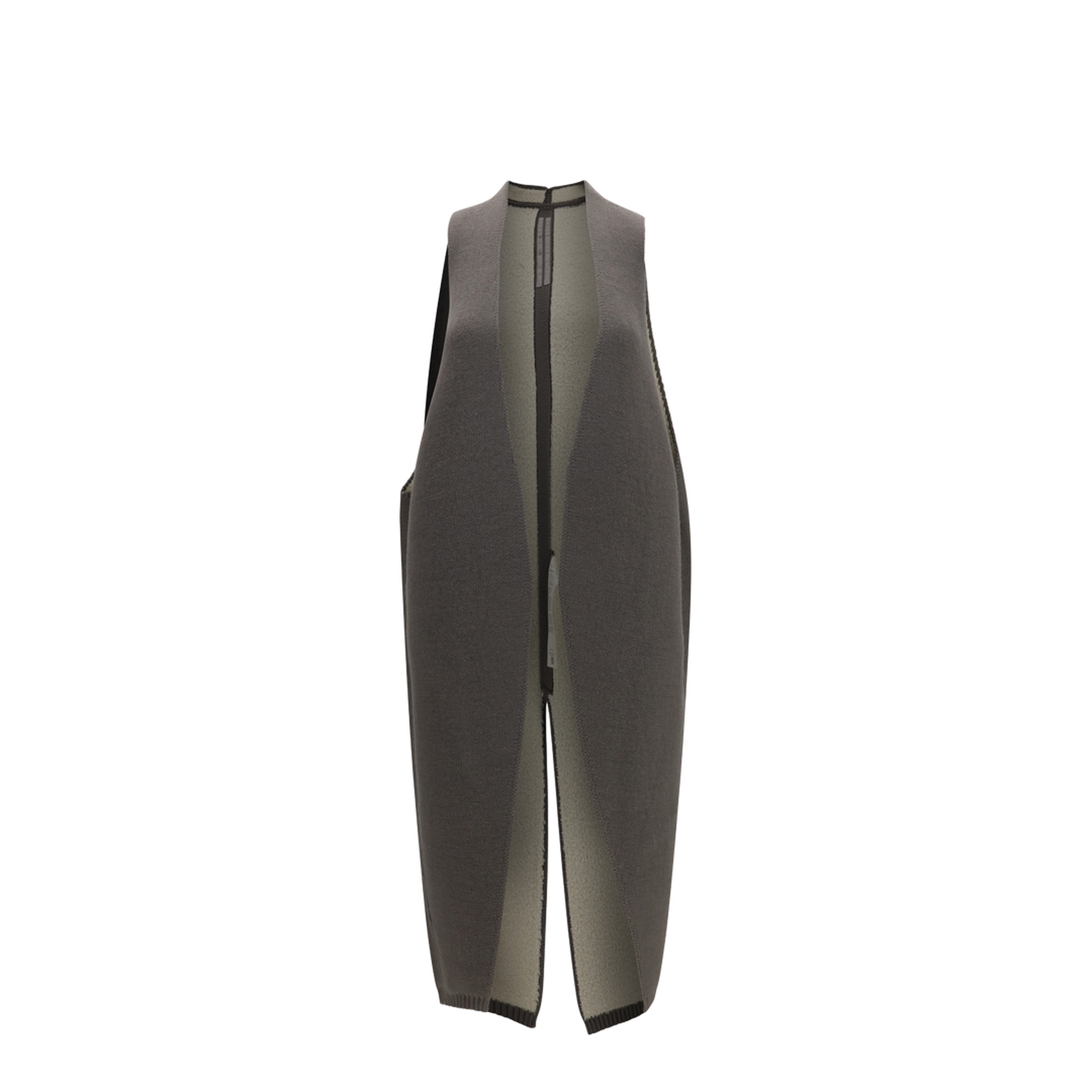 MAYFEYR - Rick Owens - Long Wool And Shearling Vest - RP02F5600KWVD