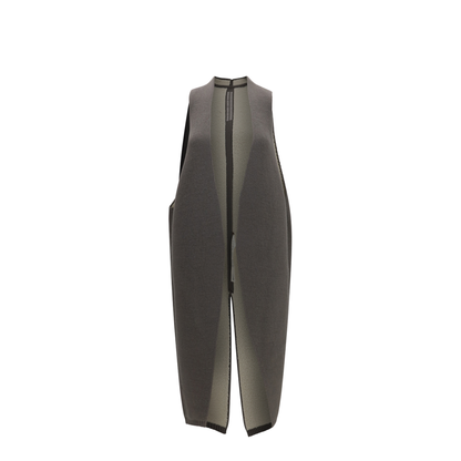MAYFEYR - Rick Owens - Long Wool And Shearling Vest - RP02F5600KWVD