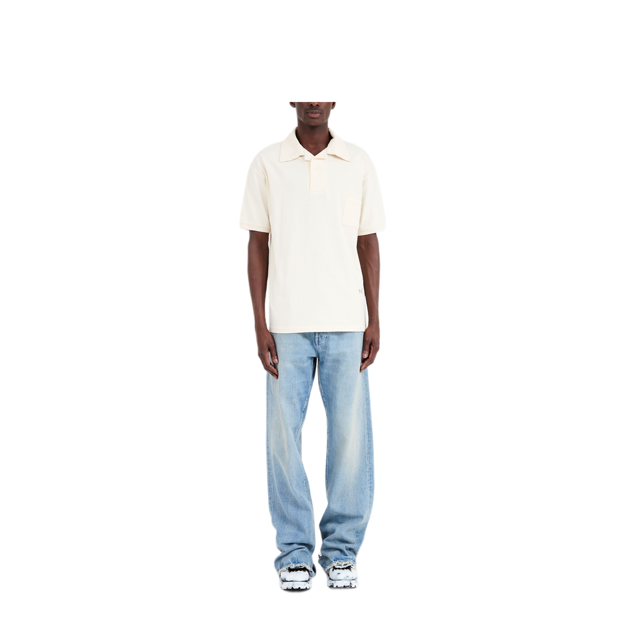 MAYFEYR - Maison Margiela - Logo-Print Polo Shirt - S50GL0060M20061102