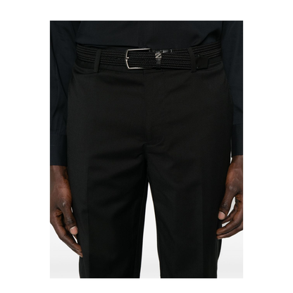 Concealed Front Button Fastening Pants