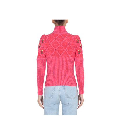 MAYFEYR - CORMIO - Jersey With Floral Embroidery - OMARED