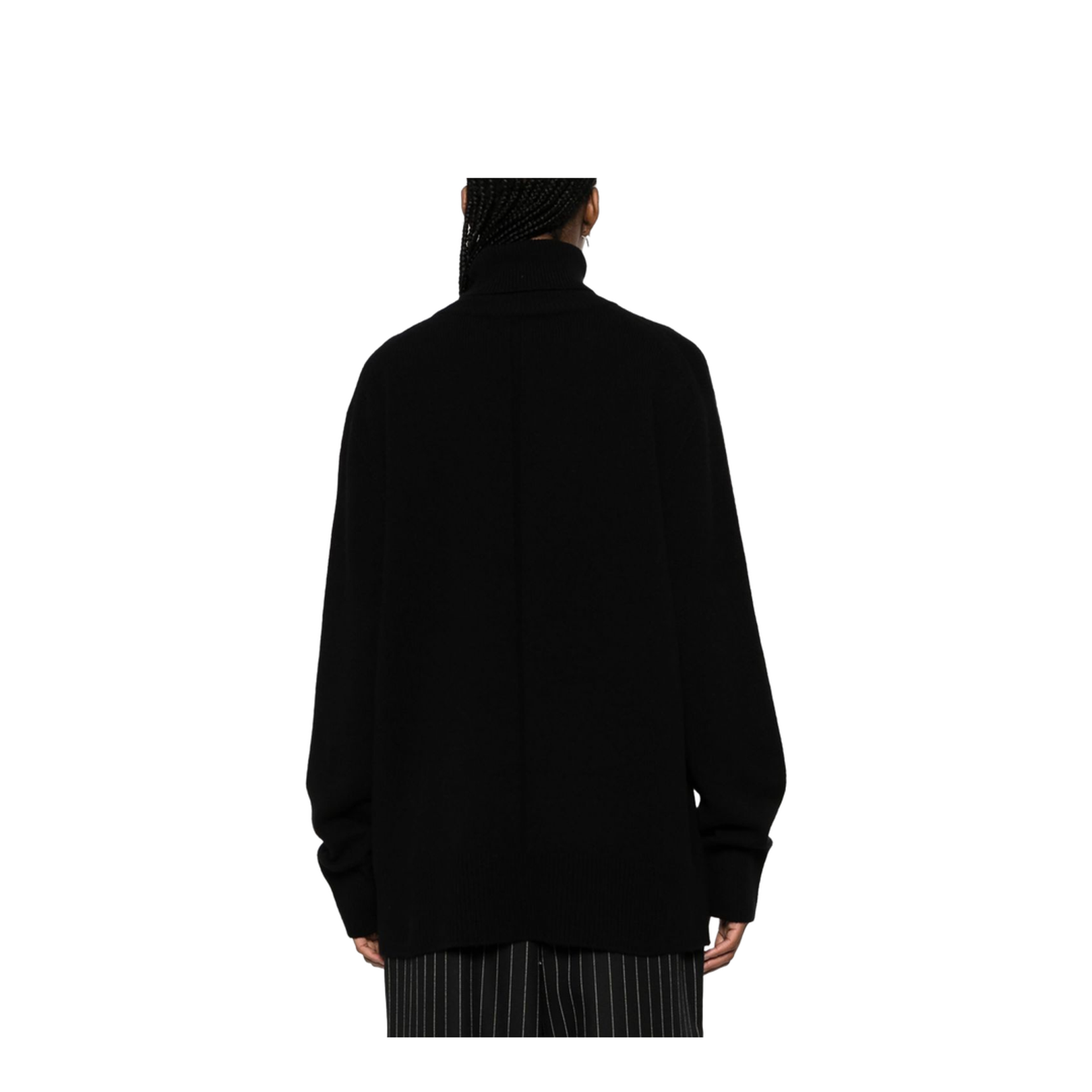 Stepny Turtleneck Black in Wool and Cashmere