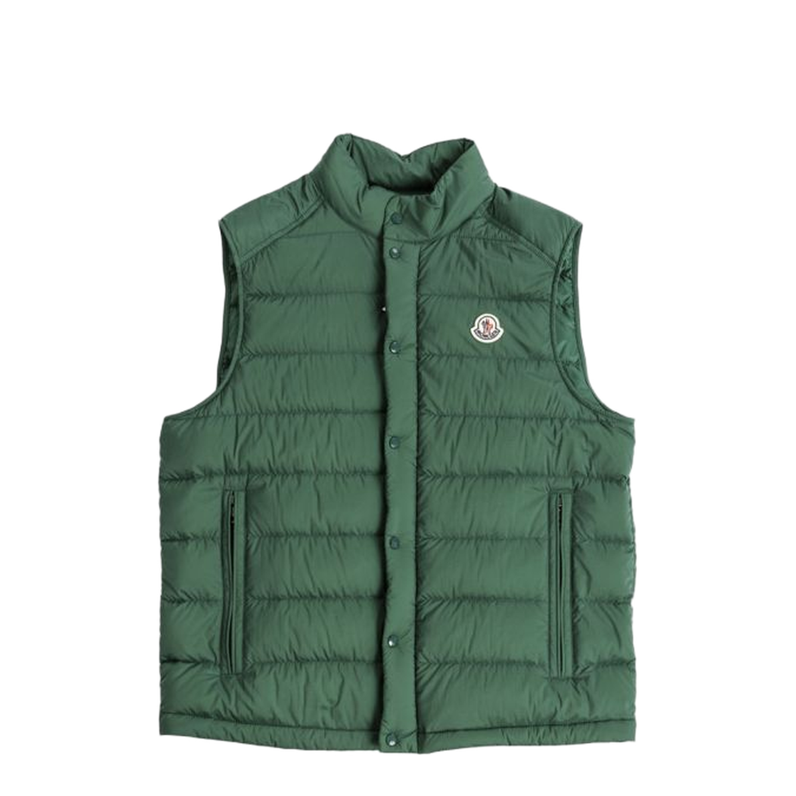 BARTHE Emerald Green Sleeveless Down Jacket