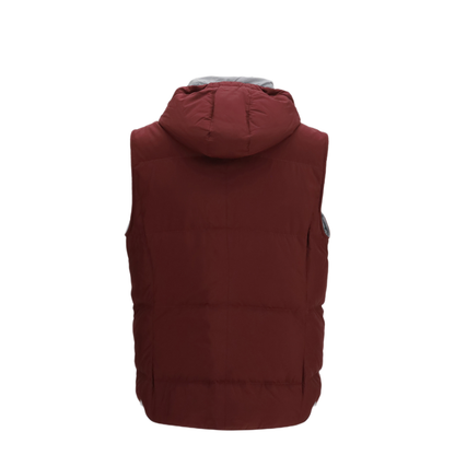MAYFEYR - Brunello Cucinelli - Sleeveless Hooded Gilet - MV4081628