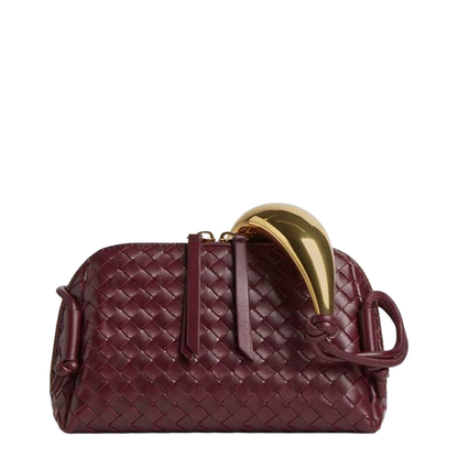 Sardine Leather Handbags - Burgundy