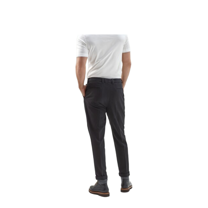 Black Cotton Pants
