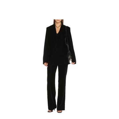 Single-breasted Blazer - Black