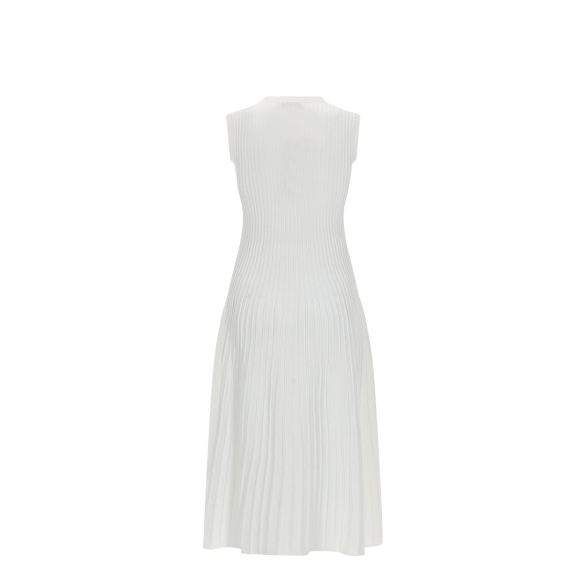 Sleeveless Knitted Midi Dress