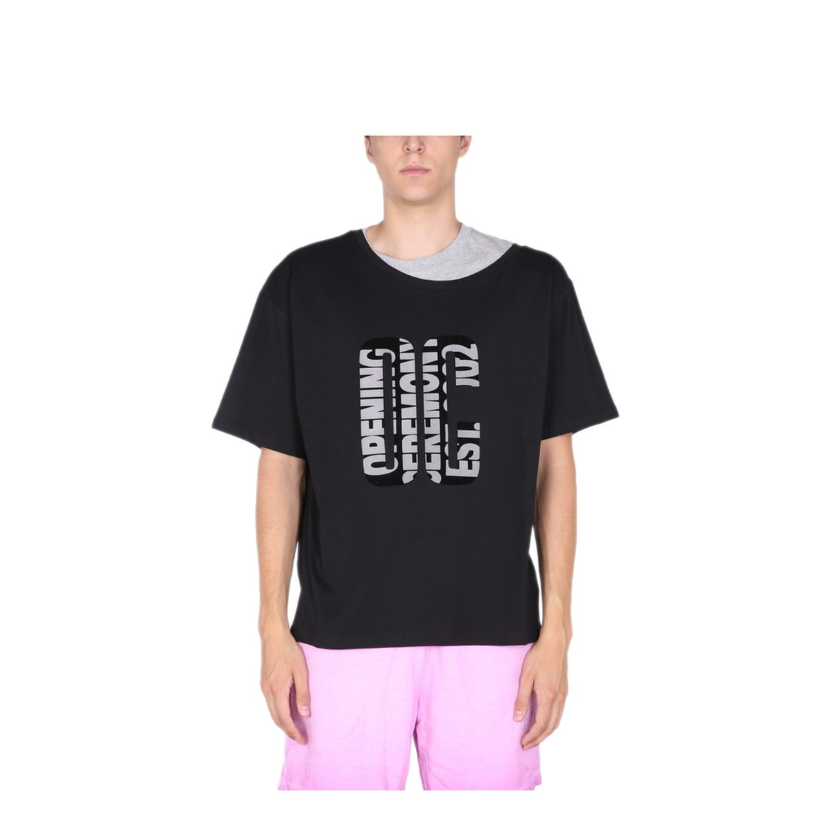 MAYFEYR - OPENING CEREMONY - Double Collar T Shirt - YMAA009F21JER0011005
