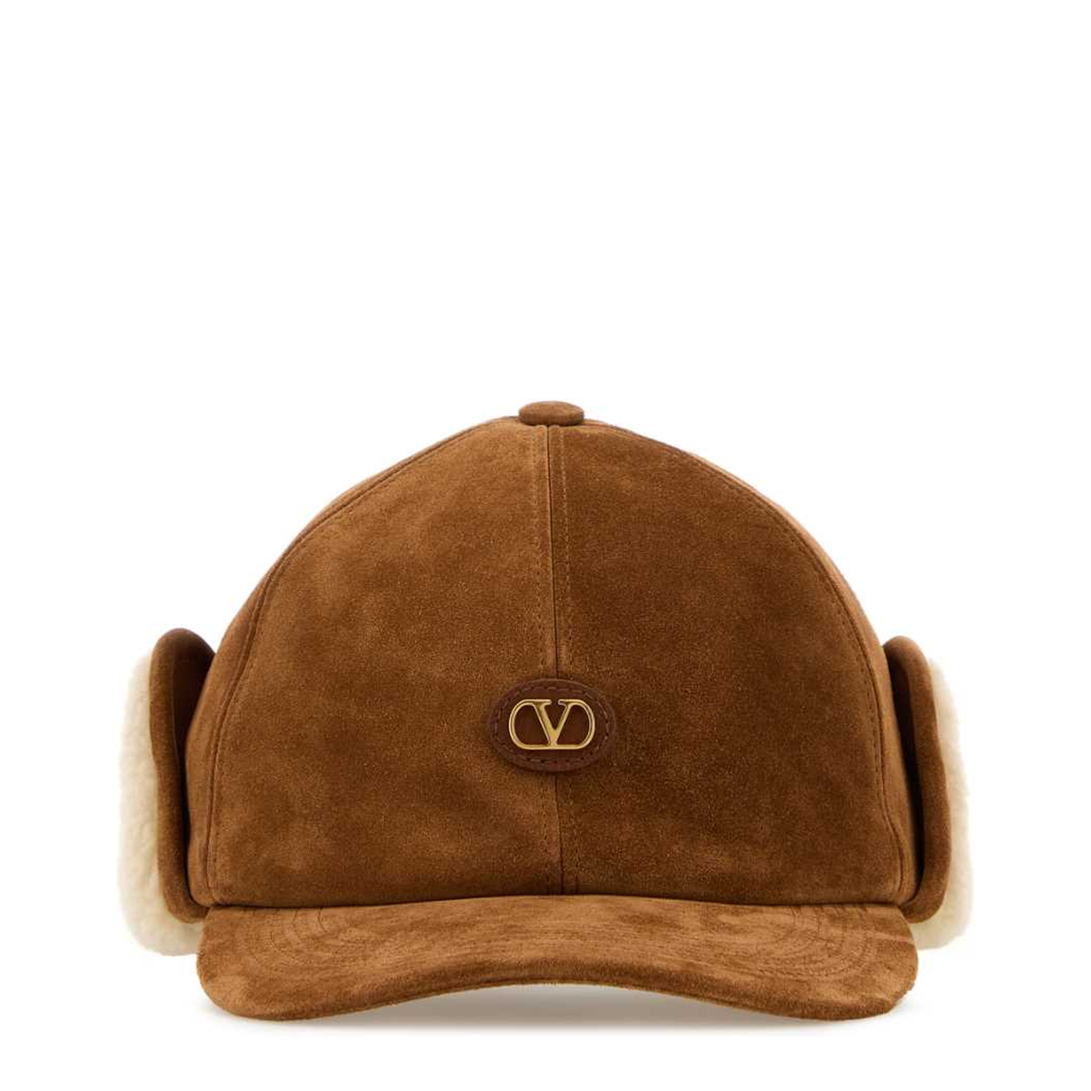 Caramel Suede Baseball Cap