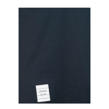 MAYFEYR - Thom Browne - Relaxed Fit Ss Tee With Side Slits In Lightweight Jersey - FJS036A05398415