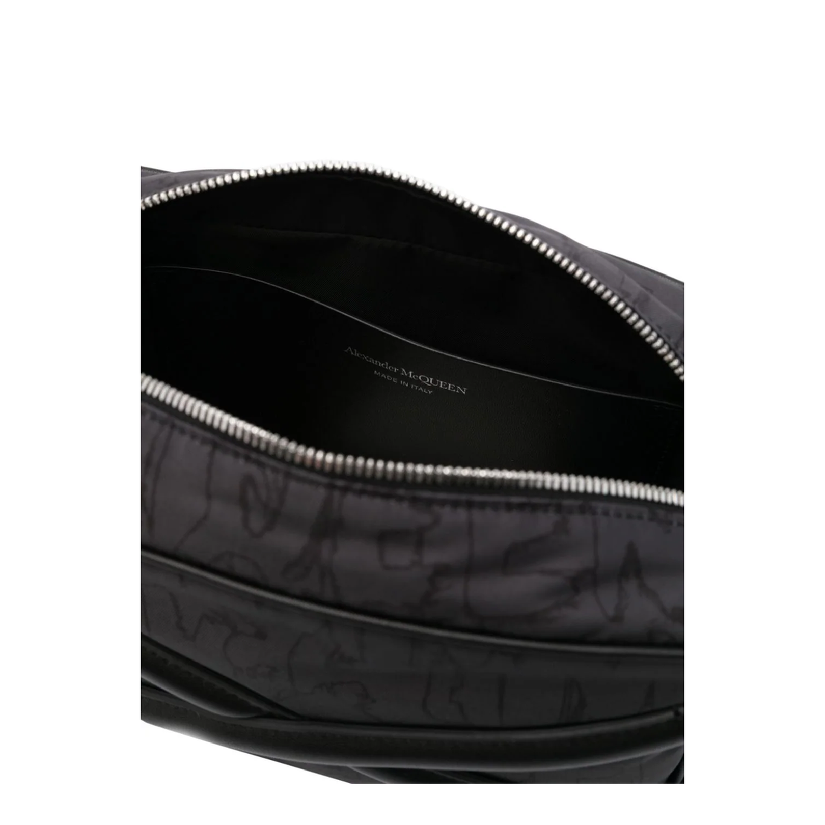 Black Nylon Harness Crossbody Bag