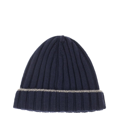 Cashmere Turn-Up Beanie