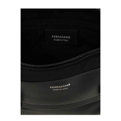 Crossbody Bag with Gancini Buckles