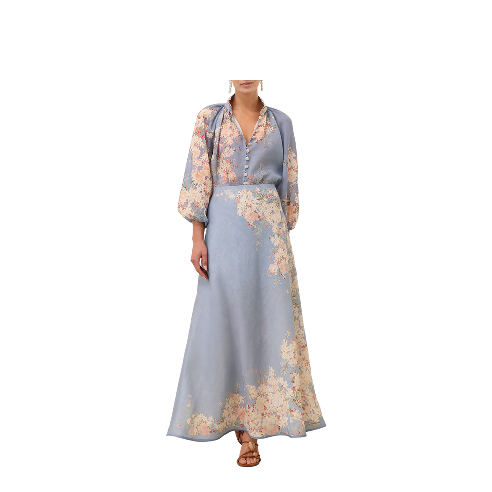 Cascadian Printed Long Skirt