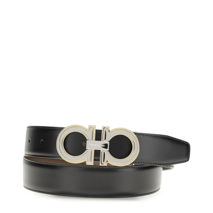 MAYFEYR - Ferragamo - Reversible Adjustable Gancini Belt - 764187011