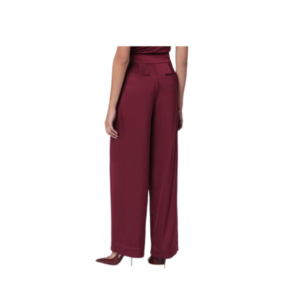 MAYFEYR - Simkhai - Kyra Trousers In Blueberry Satin - 525-4031-QPLCR