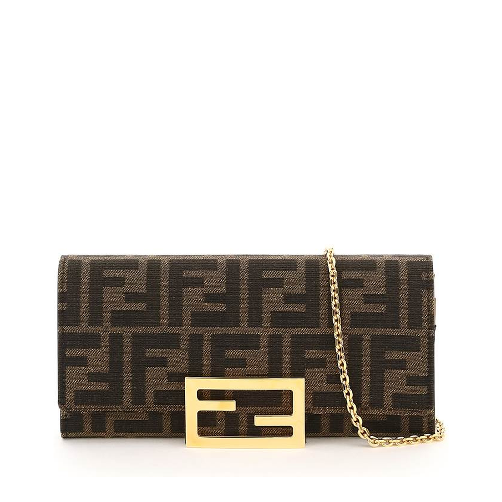 Continental With Chain Fabric Brown