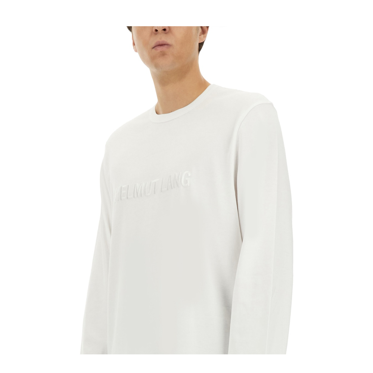MAYFEYR - HELMUT LANG - Regular Fit Logo T Shirt - O06HM511100