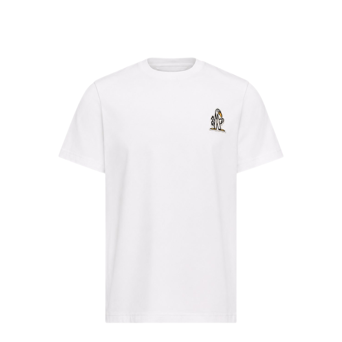 White Cotton T Shirt