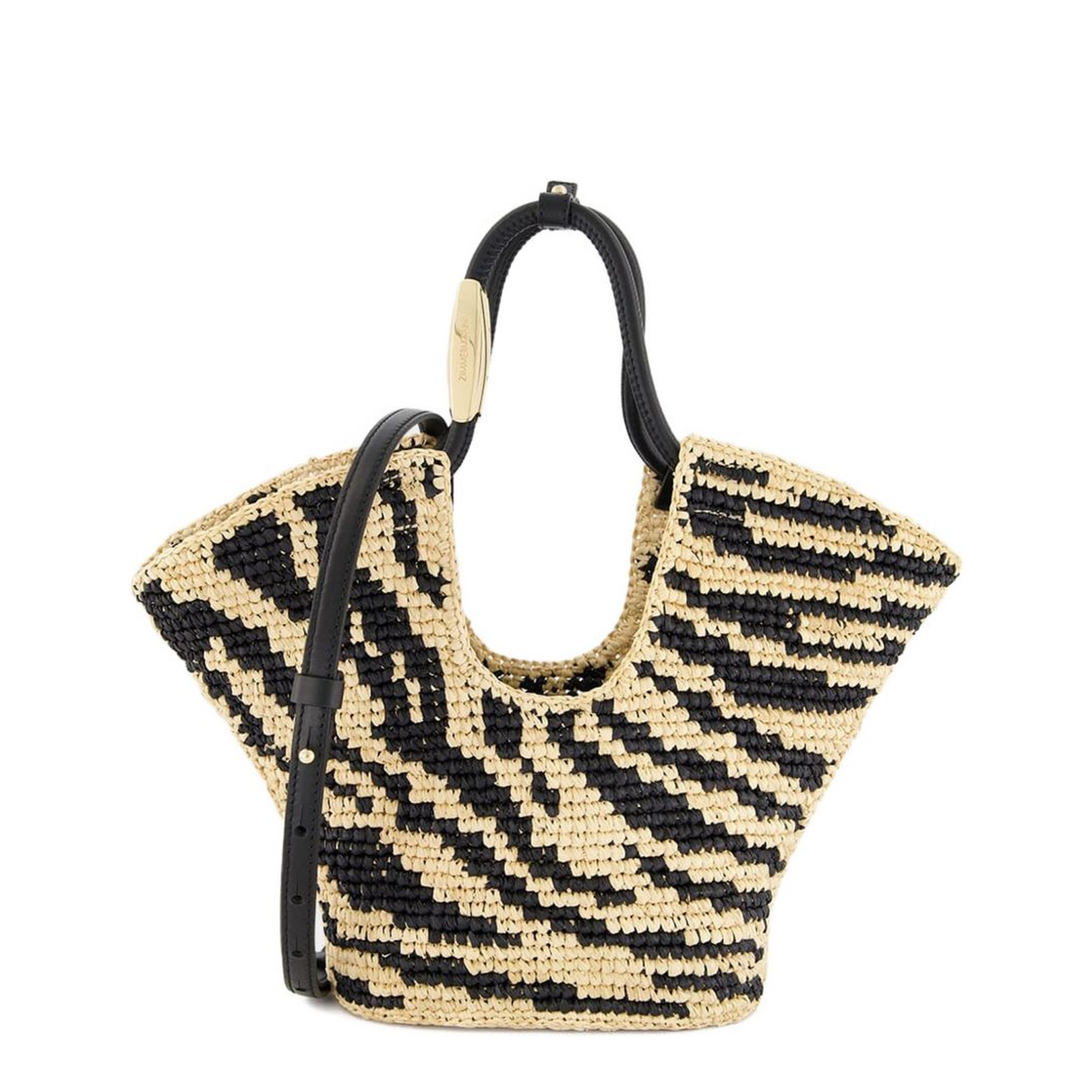 Goldentime Small Rafia Tote