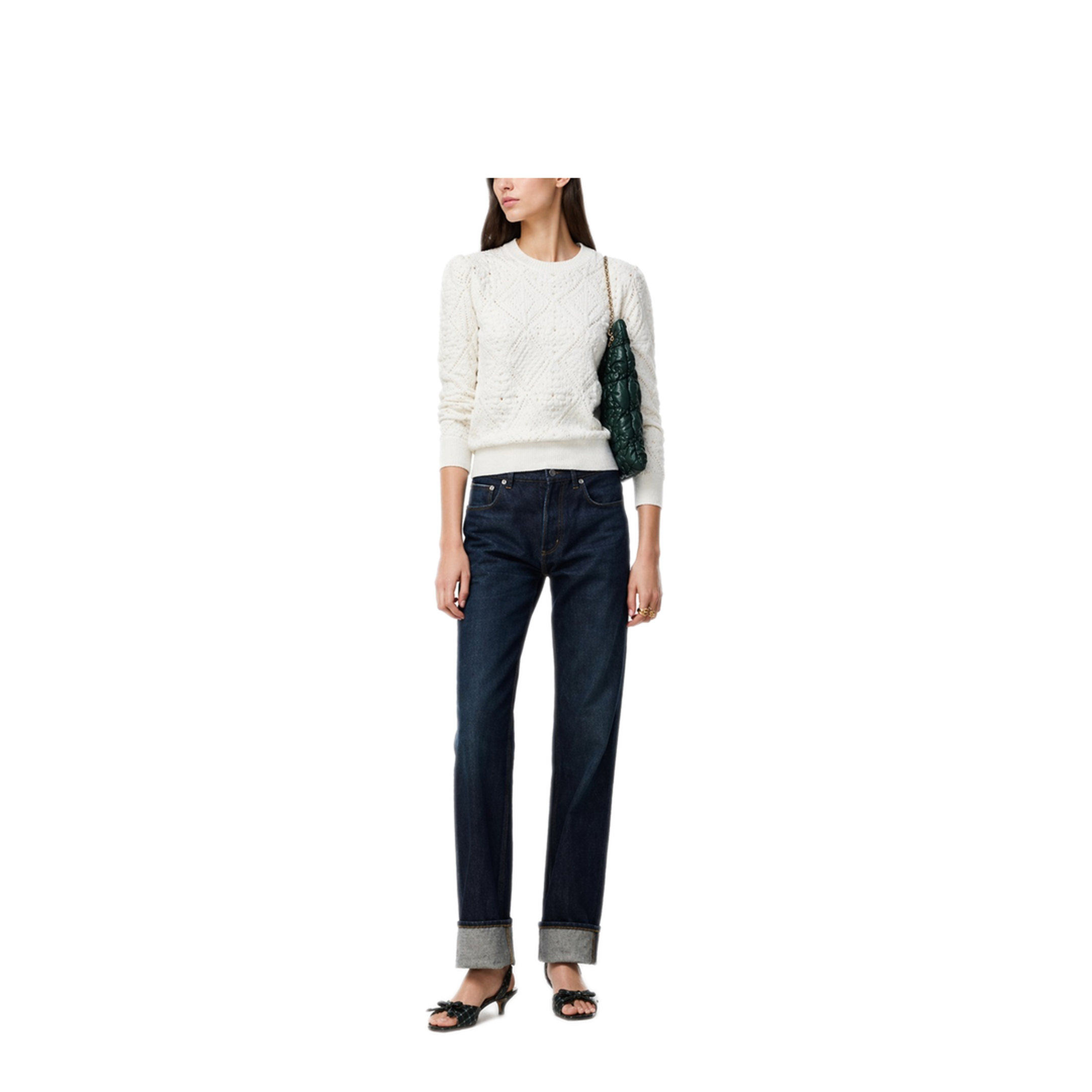 MAYFEYR - Dior - Cotton Openwork Sweater - 614S04A70850200