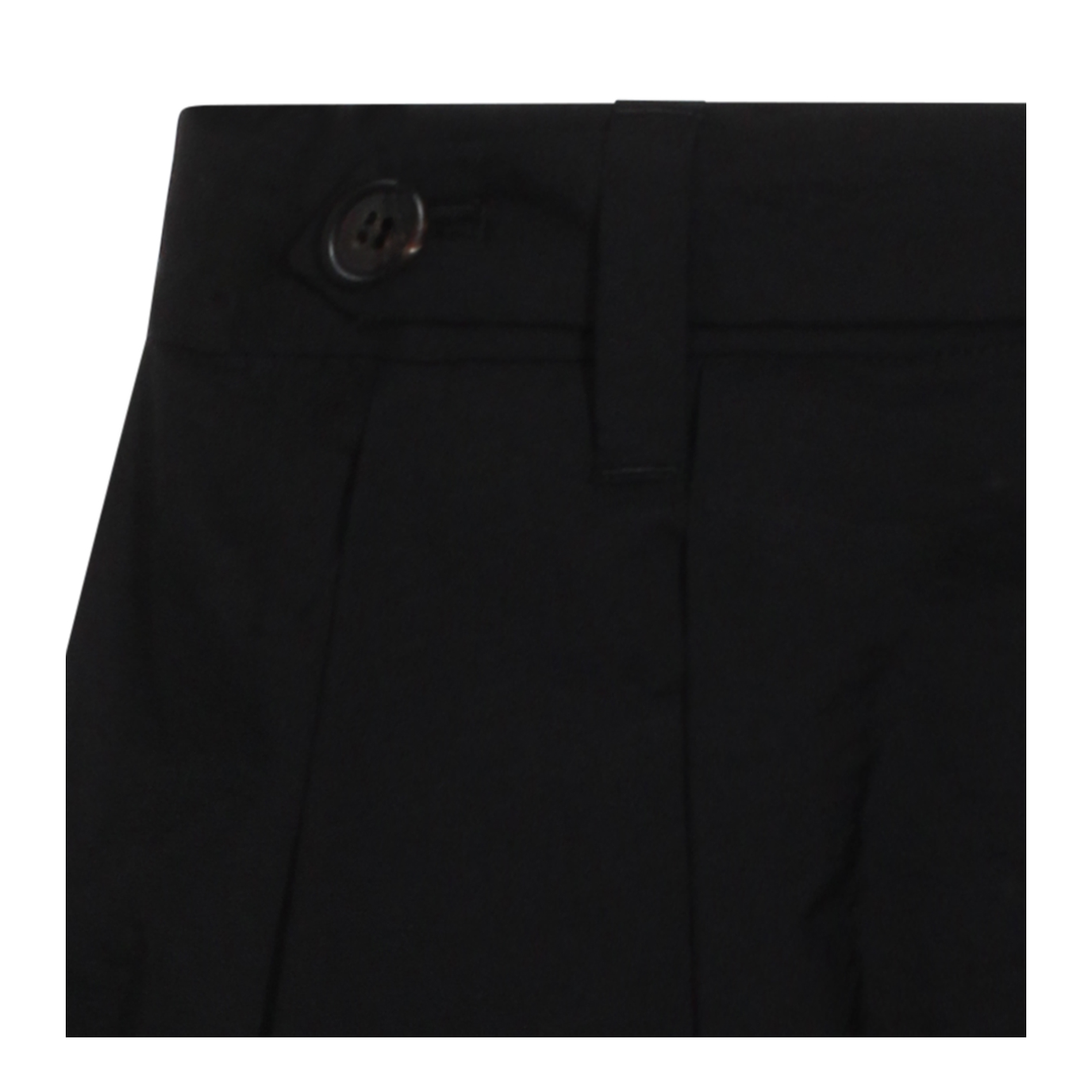 Women's Button Flared Skirt Black