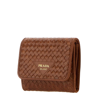 MAYFEYR - Prada - Caramel Leather Wallet - 1MH0432BE1F0046