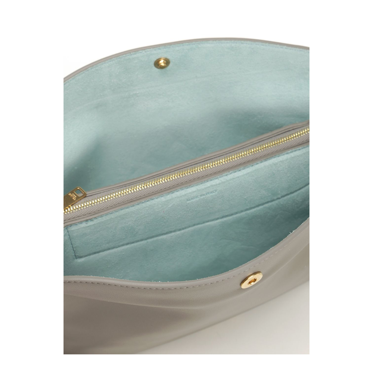 MAYFEYR - Celine - Light Graphite Trio Flap Crossbody Bag - 10P862O86GKX3