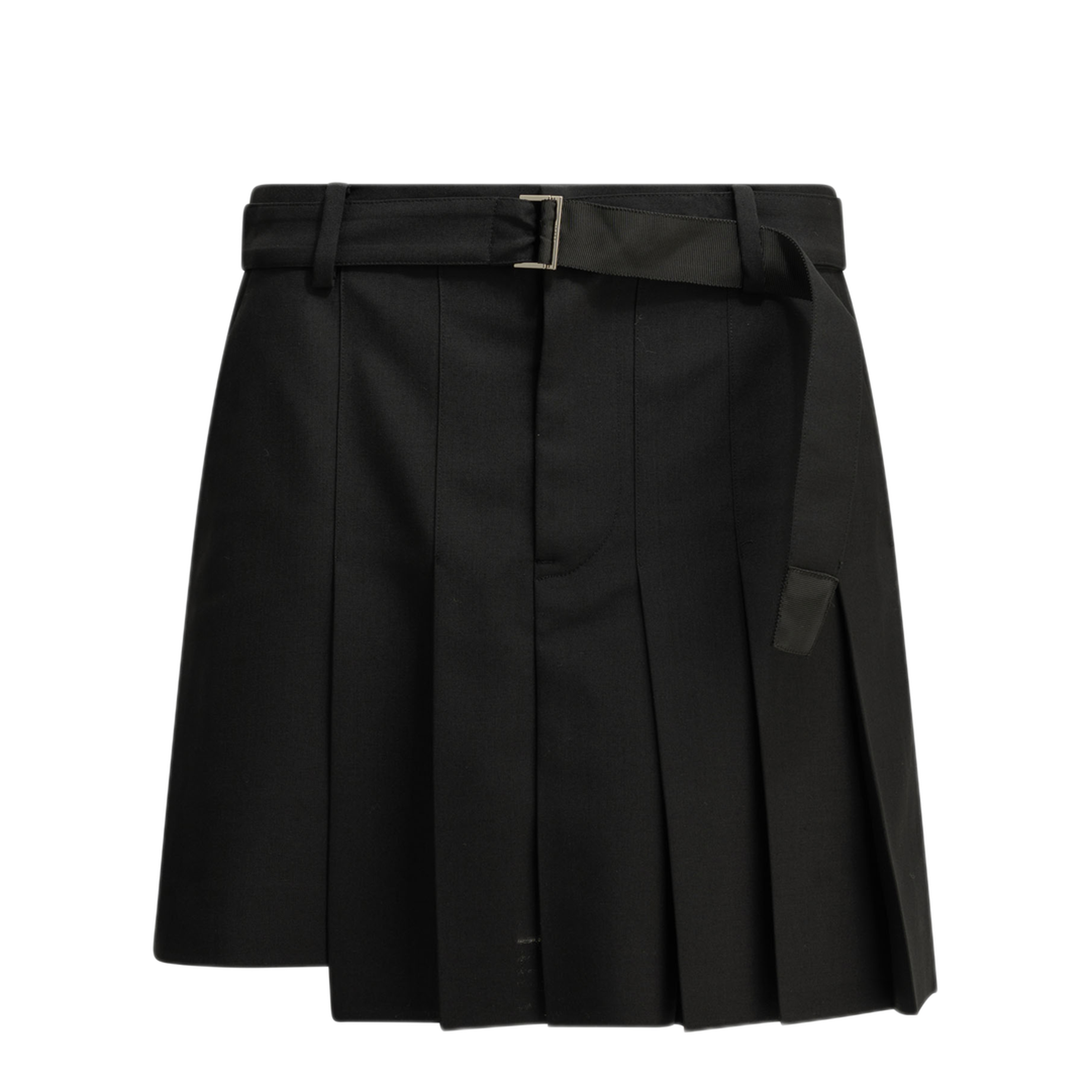 MAYFEYR - Sacai - Formal Shorts Made Of Wool Blend - 2608573001