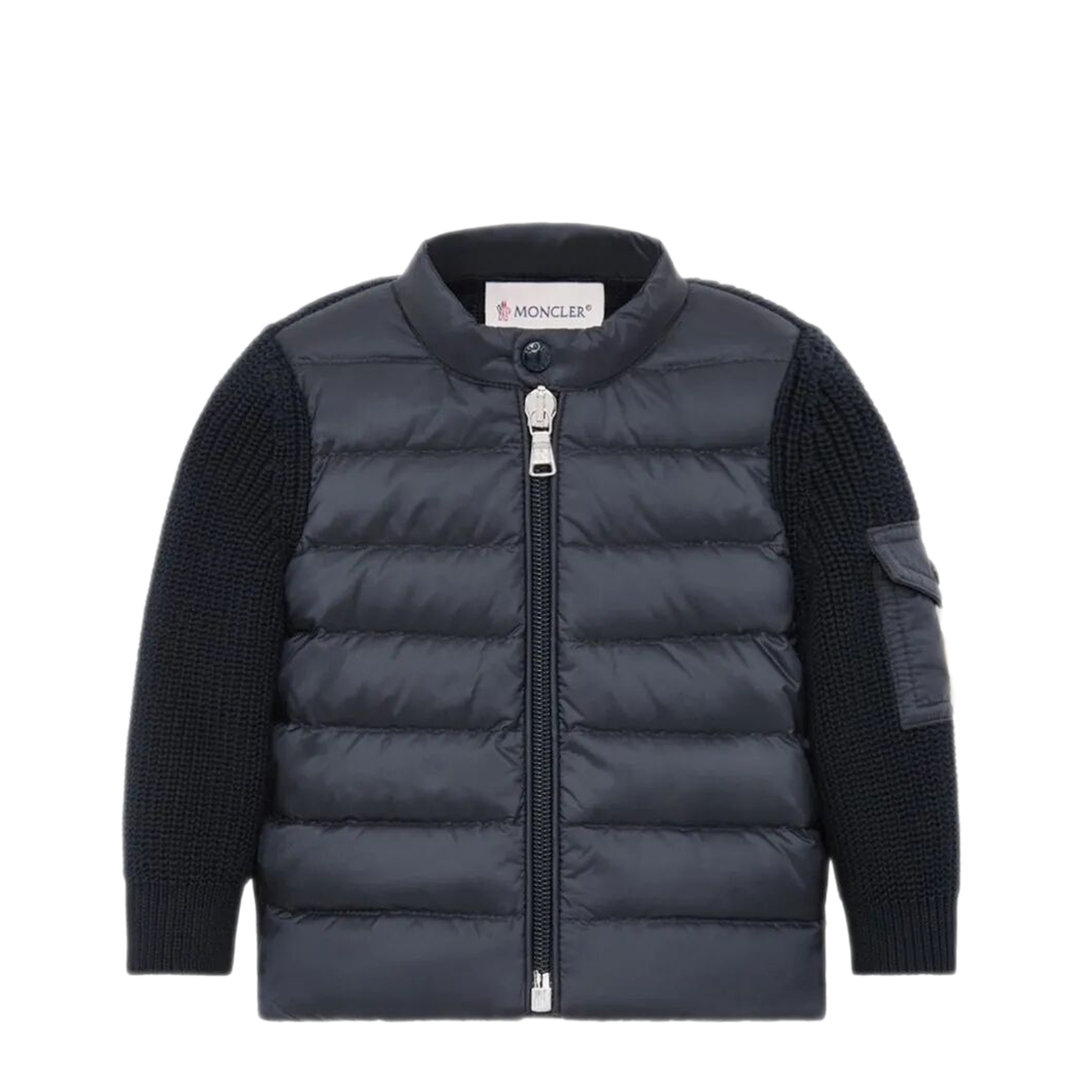 MAYFEYR - Moncler - Padded Cotton Zip-Up Cardigan - L19519B00001M1367742