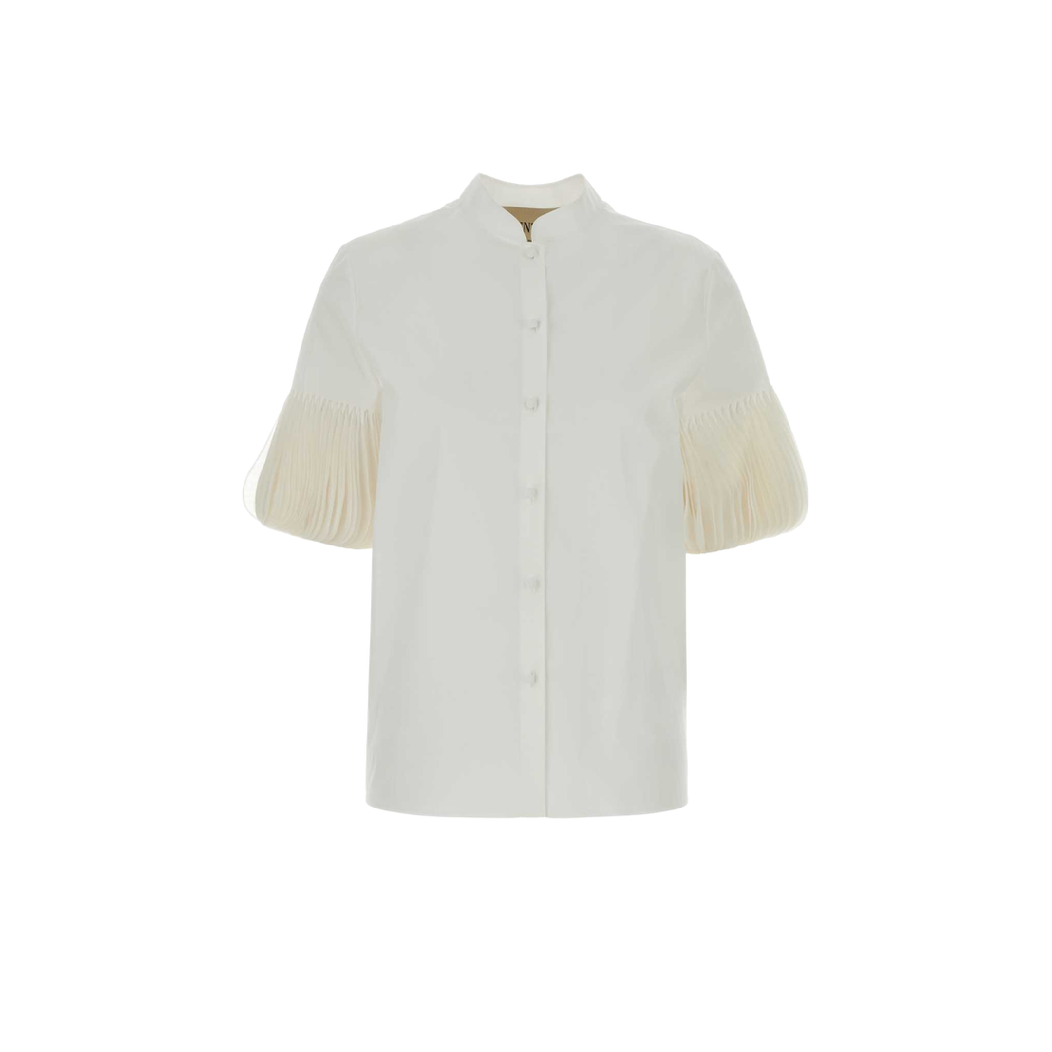 Women's White Poplin Shirt