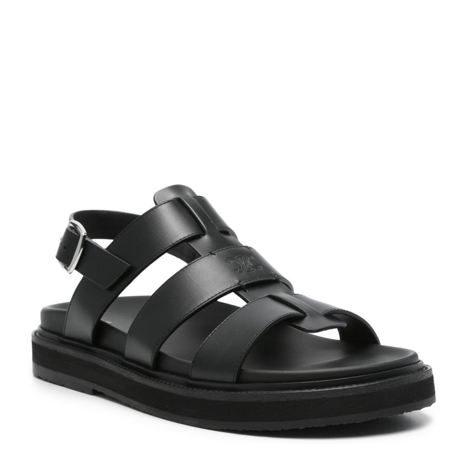 Cage Leather Sandals