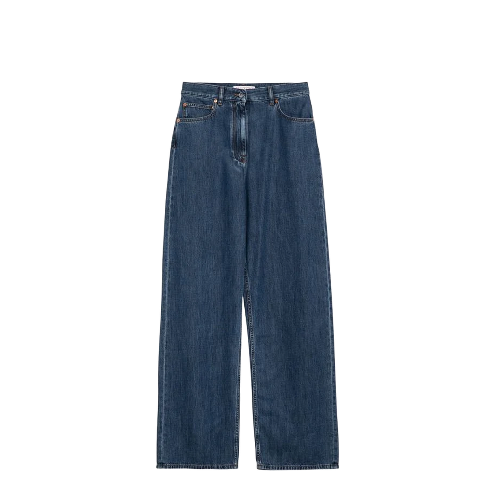 Blue Wide Denim Jeans