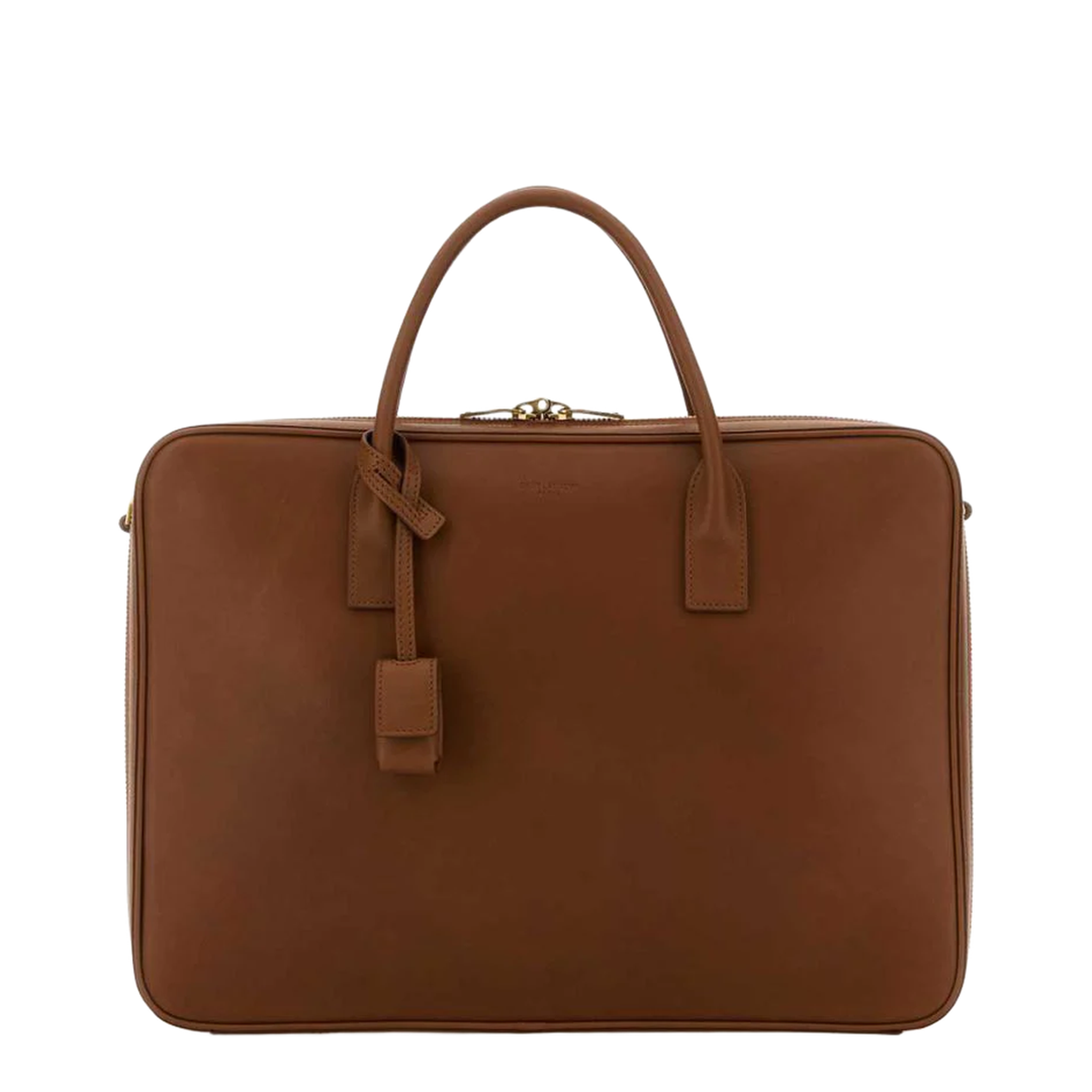 MAYFEYR - Saint Laurent - Caramel Leather Briefcase - 844674BWR0W6309