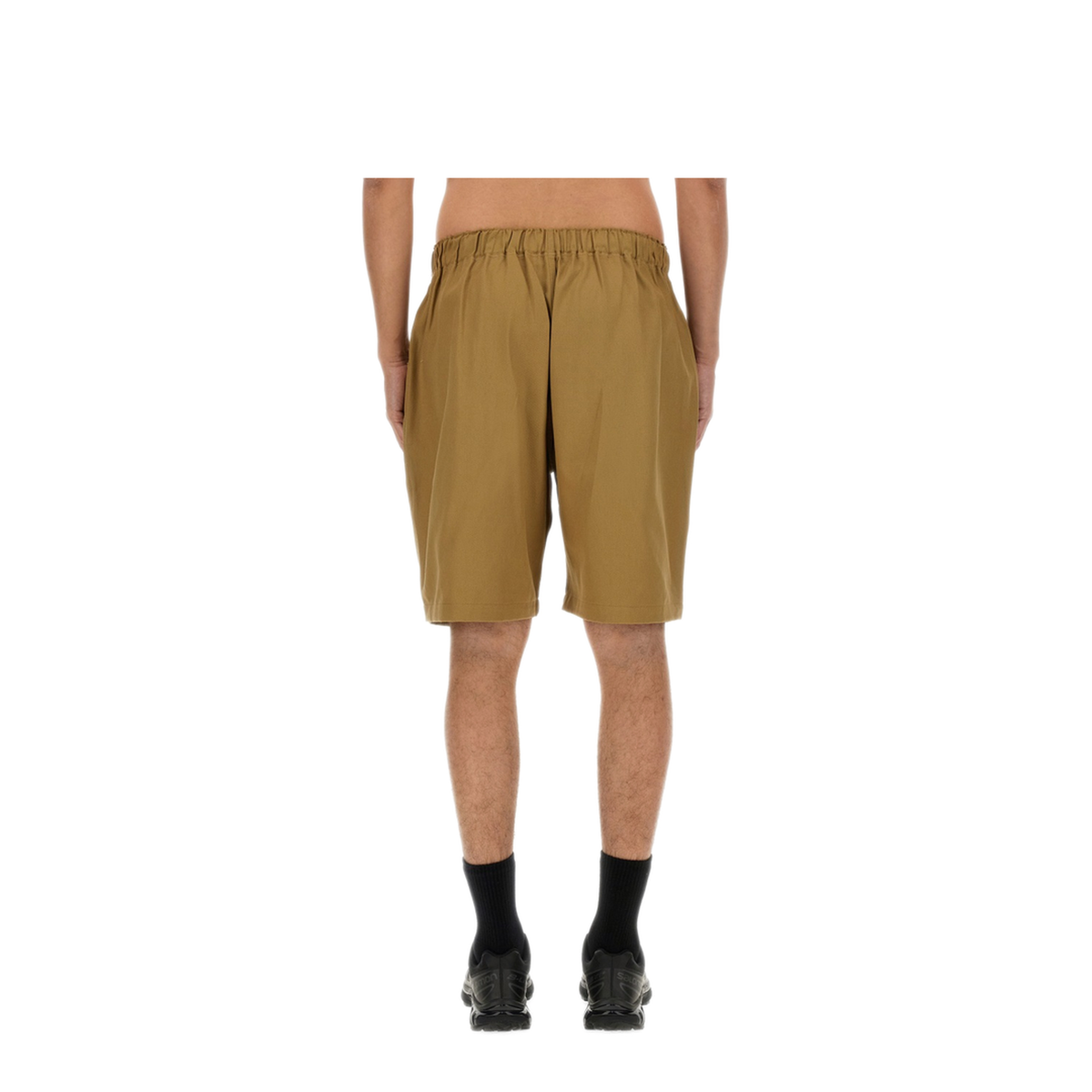 MAYFEYR - SOUTH2 WEST8 - Cotton Bermuda Shorts - OT499AKHAKI