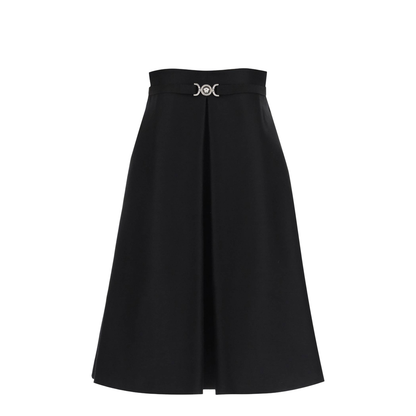 Sleeveless Dress With Logo In Black