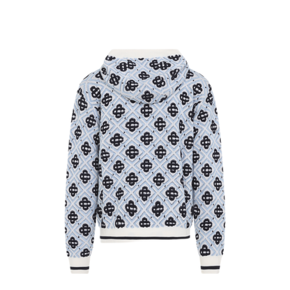 MAYFEYR - Casablanca - Monogram Zip Up Hoodie - MPF26KW140401CC