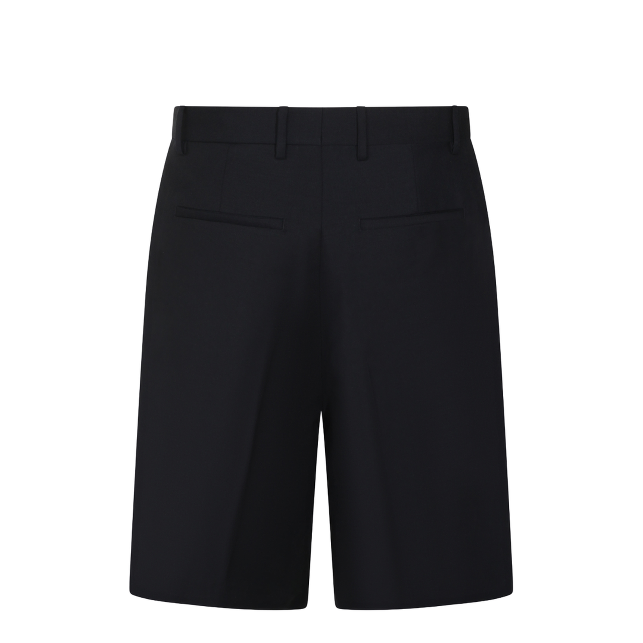 Wool Canvas Shorts