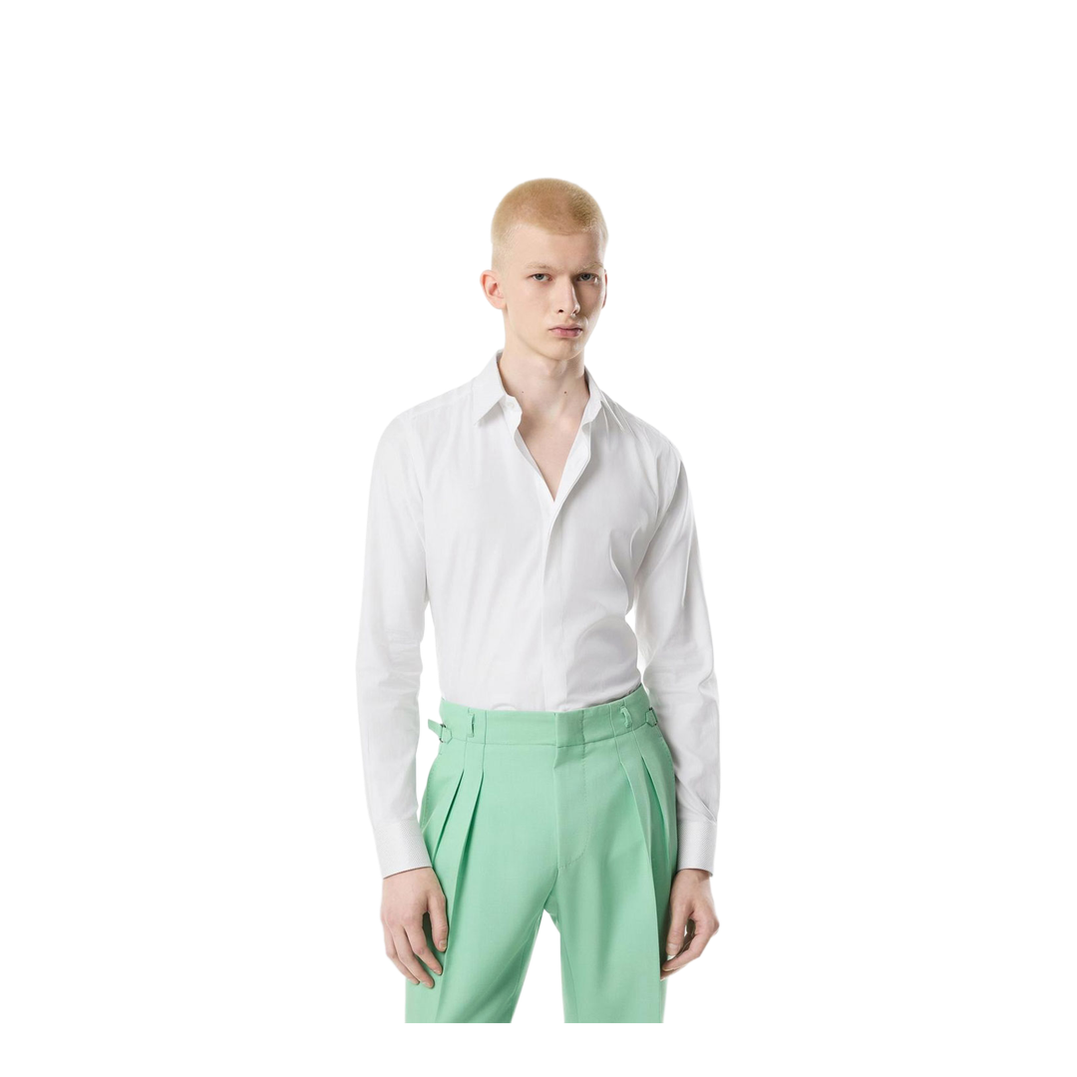 MAYFEYR - Tom Ford - Cotton And Silk Classic Fit Shirt - HLVA01CSS03