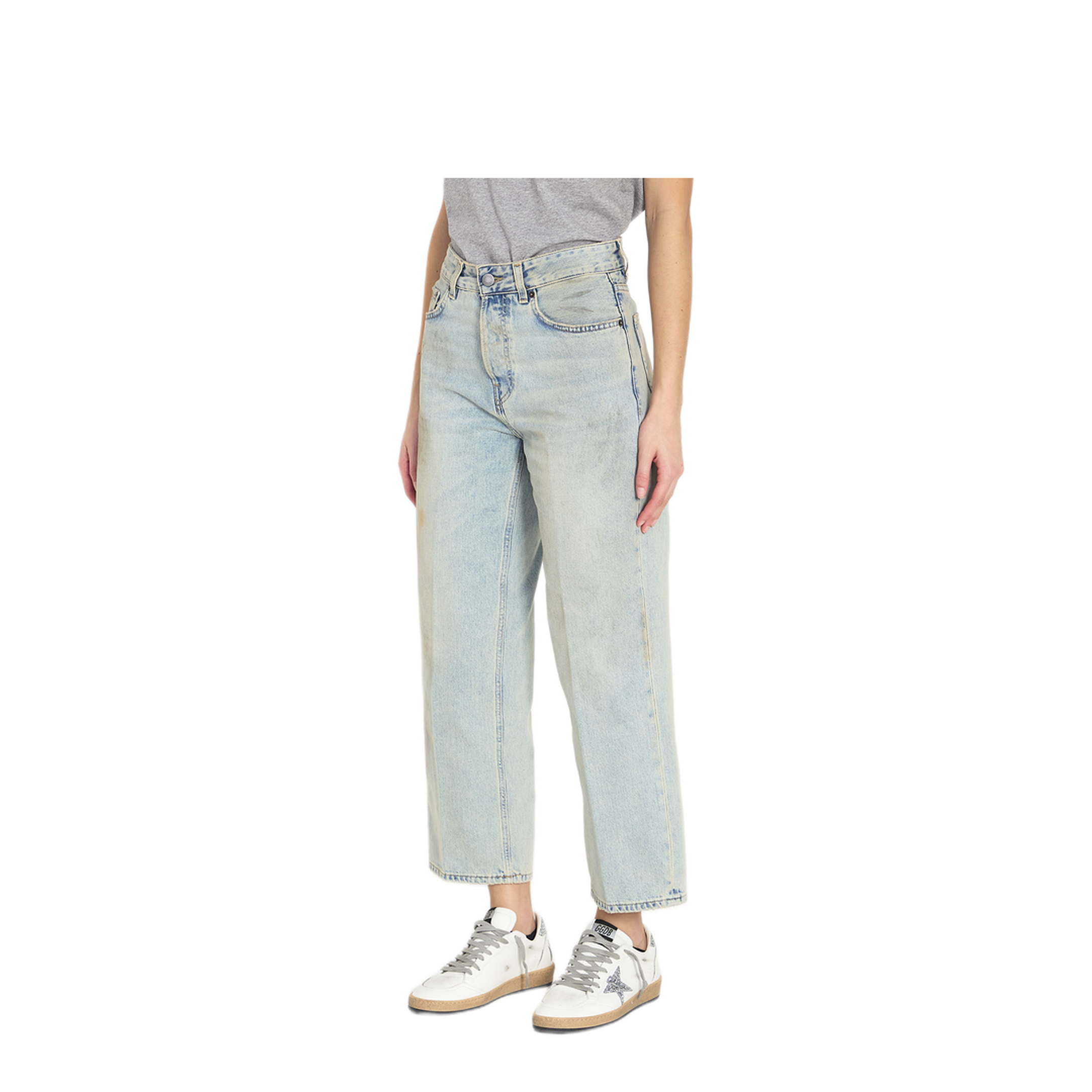 MAYFEYR - Haikure - Betty Soft Stained Sky Denim Pants - HEW03297DF203L0936L0936